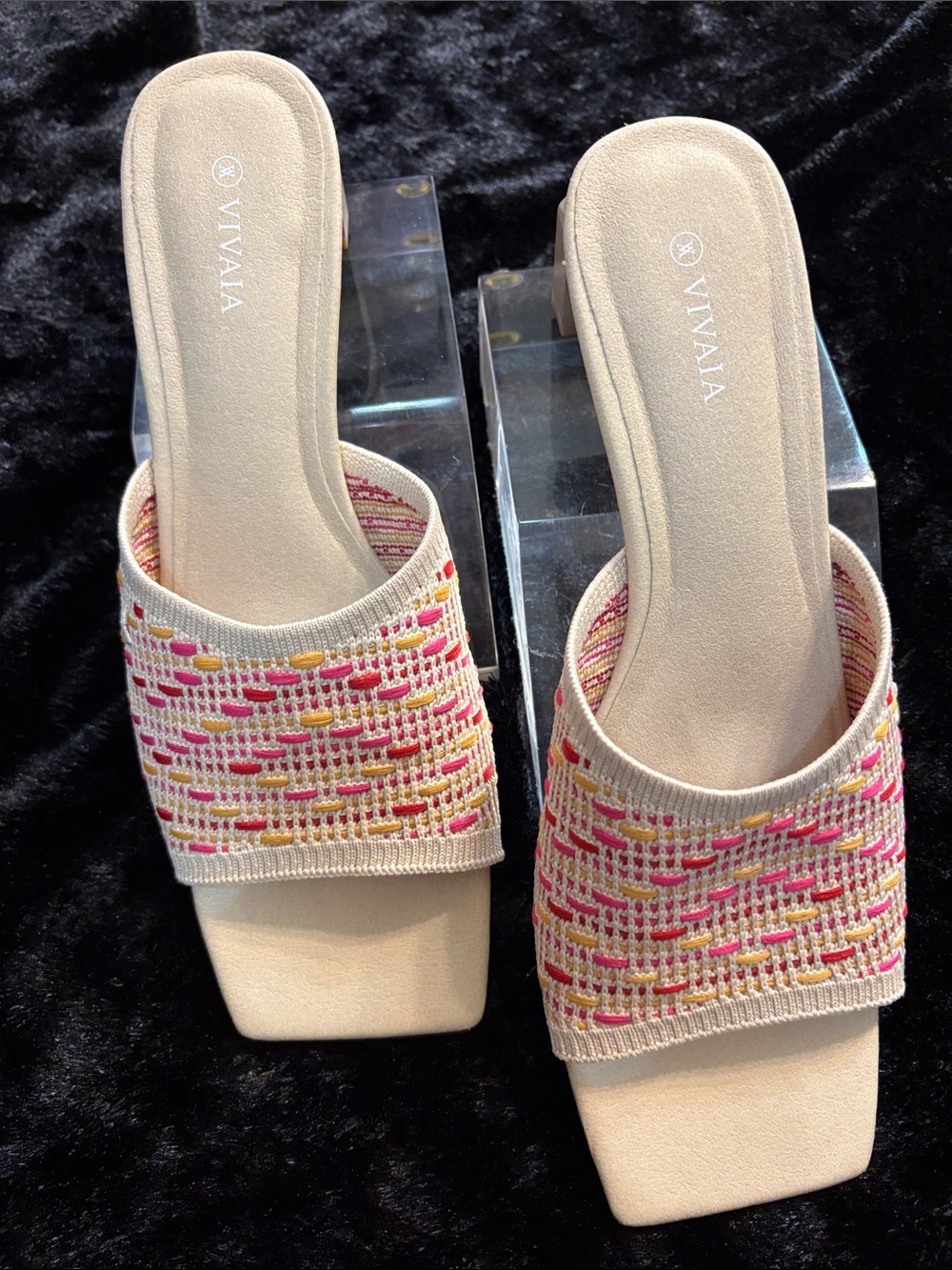 VIVAIA Juliet Pro Square-Toe Block Sandals - Picture 2 of 10